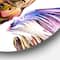 Designart - Metaphorical Mind Painting' Contemporary Metal Circle Wall Art